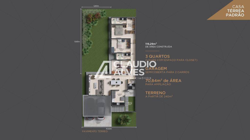 Casa de Condomínio à venda com 3 quartos, 119m² - Foto 34