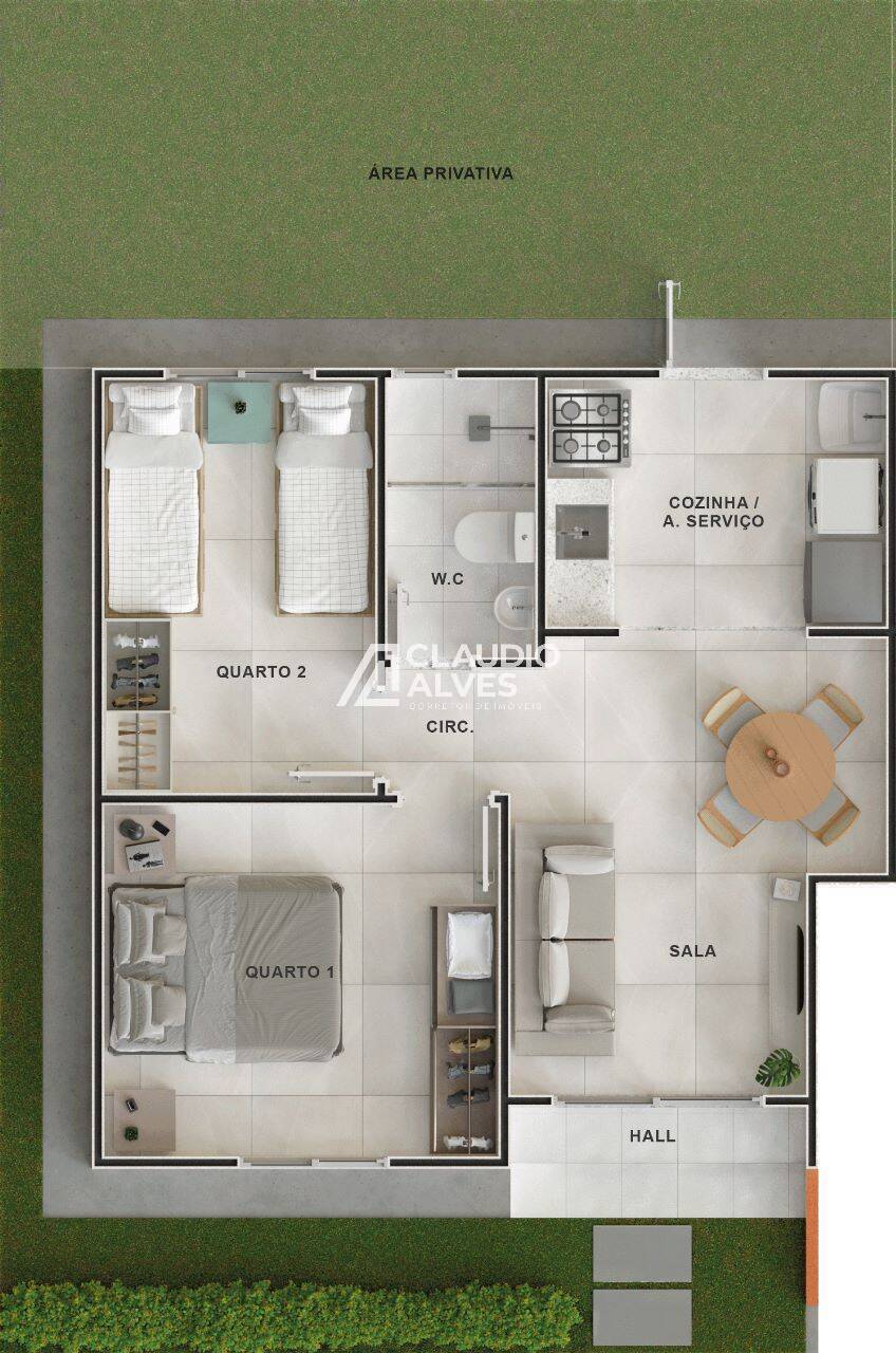 Casa de Condomínio à venda com 2 quartos, 40m² - Foto 27