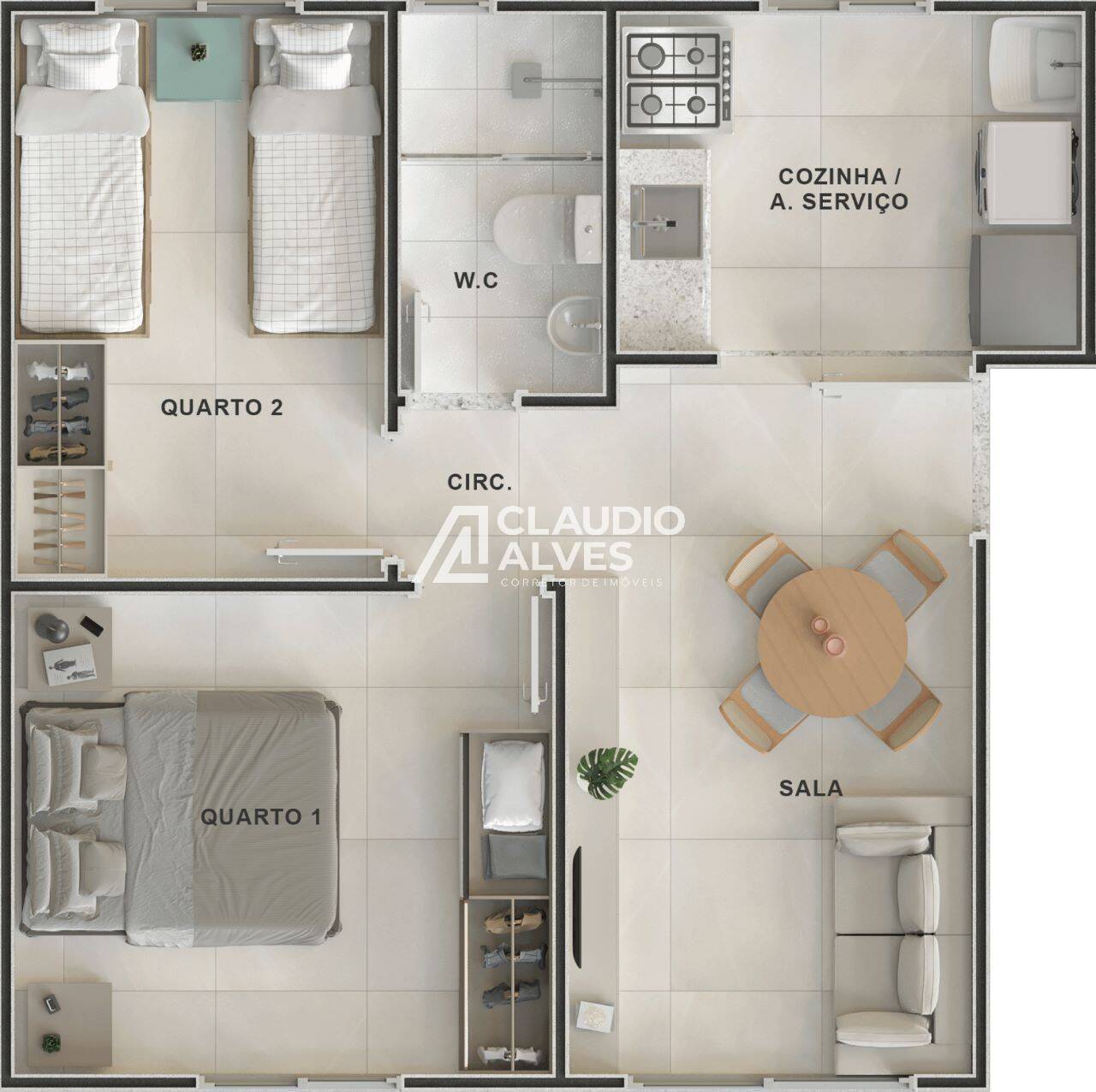 Casa de Condomínio à venda com 2 quartos, 40m² - Foto 28