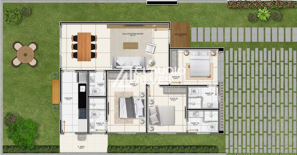 Casa de Condomínio à venda com 3 quartos, 110m² - Foto 29