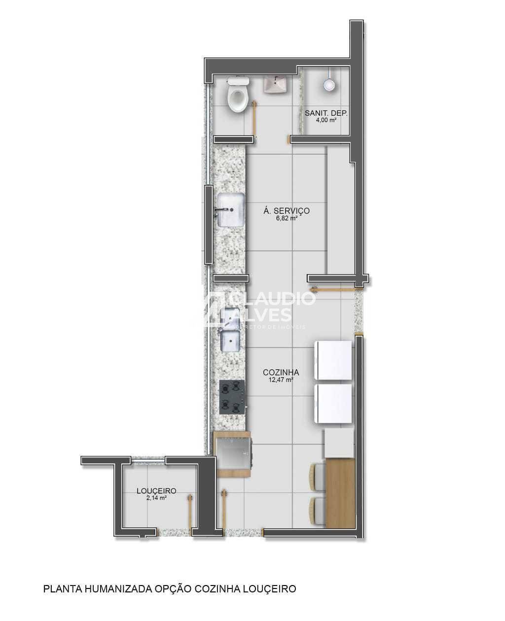 Apartamento à venda com 3 quartos, 121m² - Foto 9